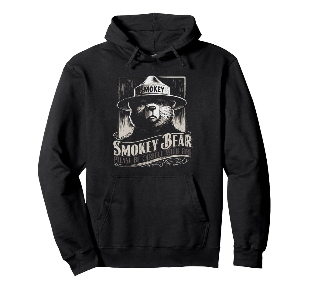 Smokey Bear Wpa Prevent Wildfires Hoodie - Fun Novelty Design Unisex - T-Shirt, Sweatshirt, Hoodie