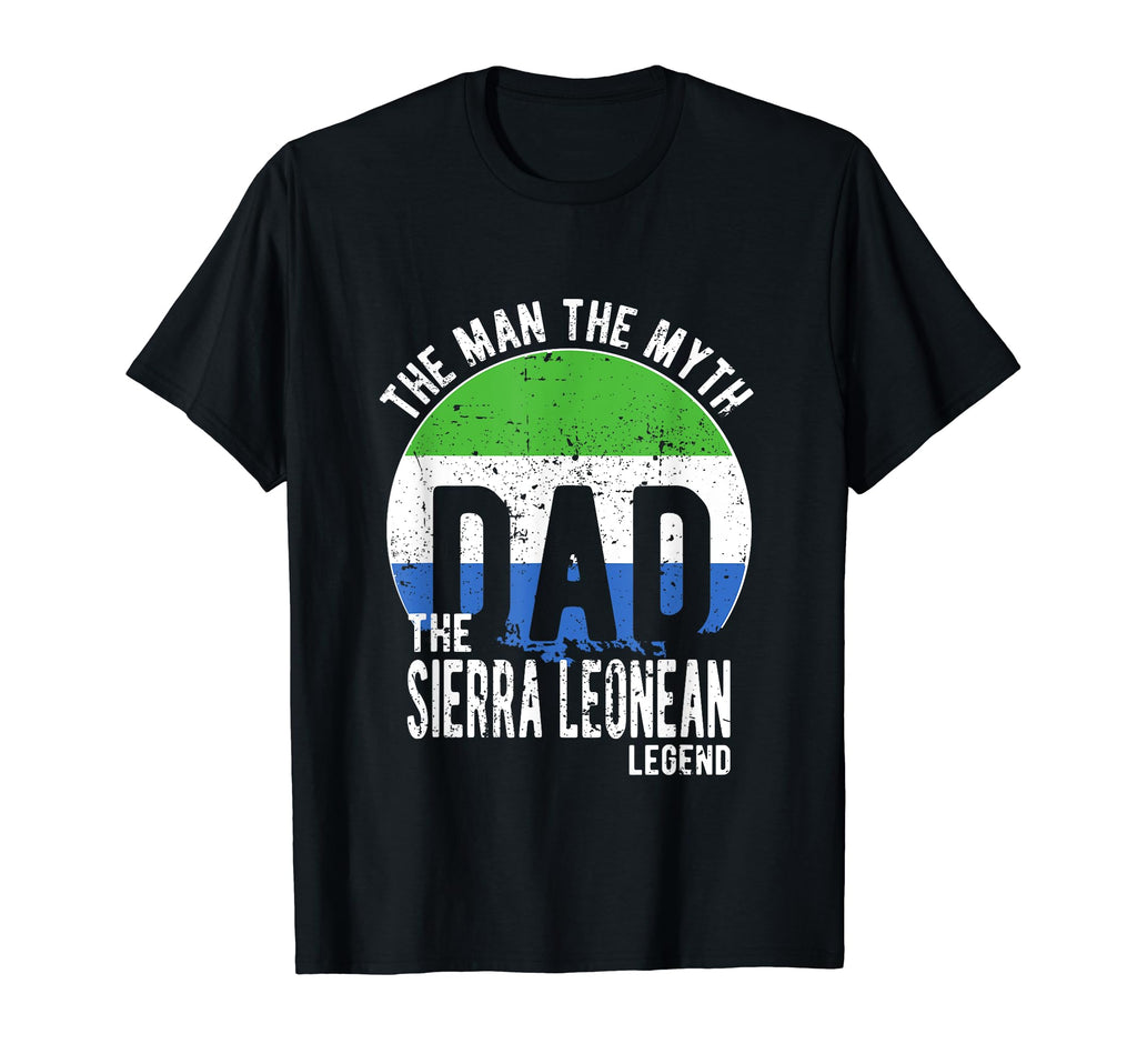 Myth Sierra Leonean Legend Dad Sierra T-Shirt - Minimalist Print Men Women - T-Shirt, Sweatshirt, Hoodie
