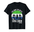 Myth Sierra Leonean Legend Dad Sierra T-Shirt - Minimalist Print Men Women - T-Shirt, Sweatshirt, Hoodie