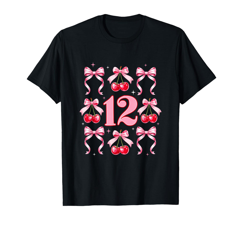 Coquette 12Th Birthday T-Shirt - Casual Everyday Wear Men Women - T-Shirt, Sweatshirt, Hoodie
