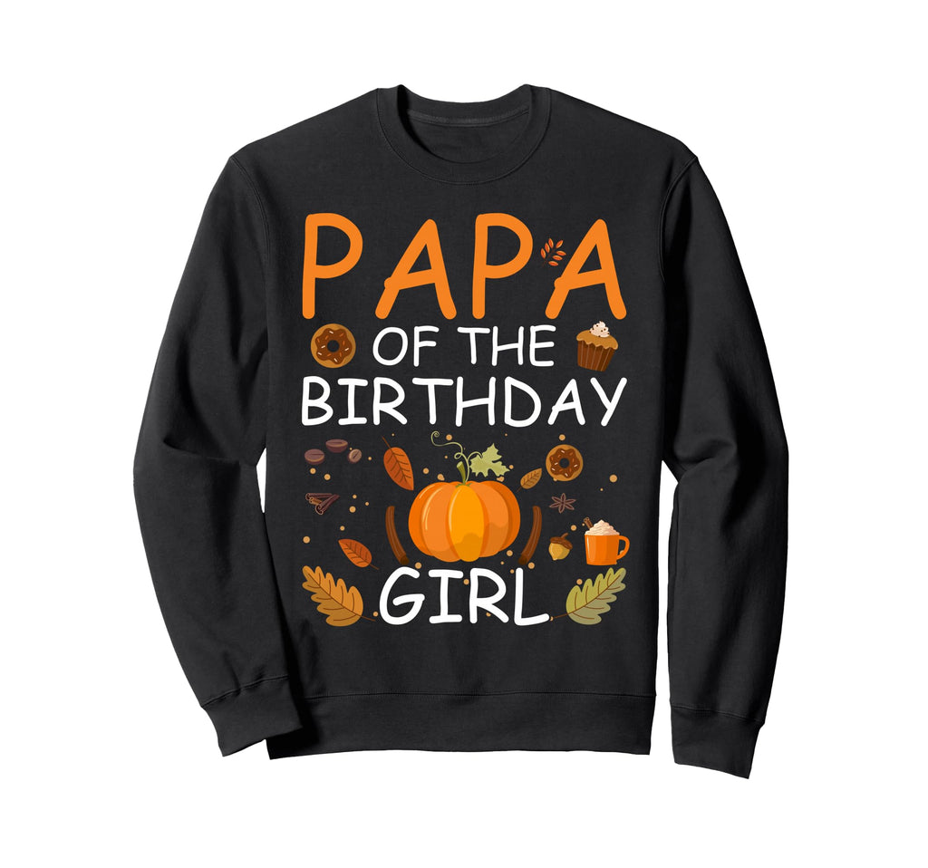 Papa Birthday Pumpkin Sweatshirt - Streetwear Style for Adults - T-Shirt, Sweatshirt, Hoodie