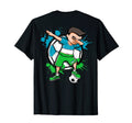 Dabbing Soccer Uzbekistan Football Fan T-Shirt - Novelty Apparel Unisex - T-Shirt, Sweatshirt, Hoodie