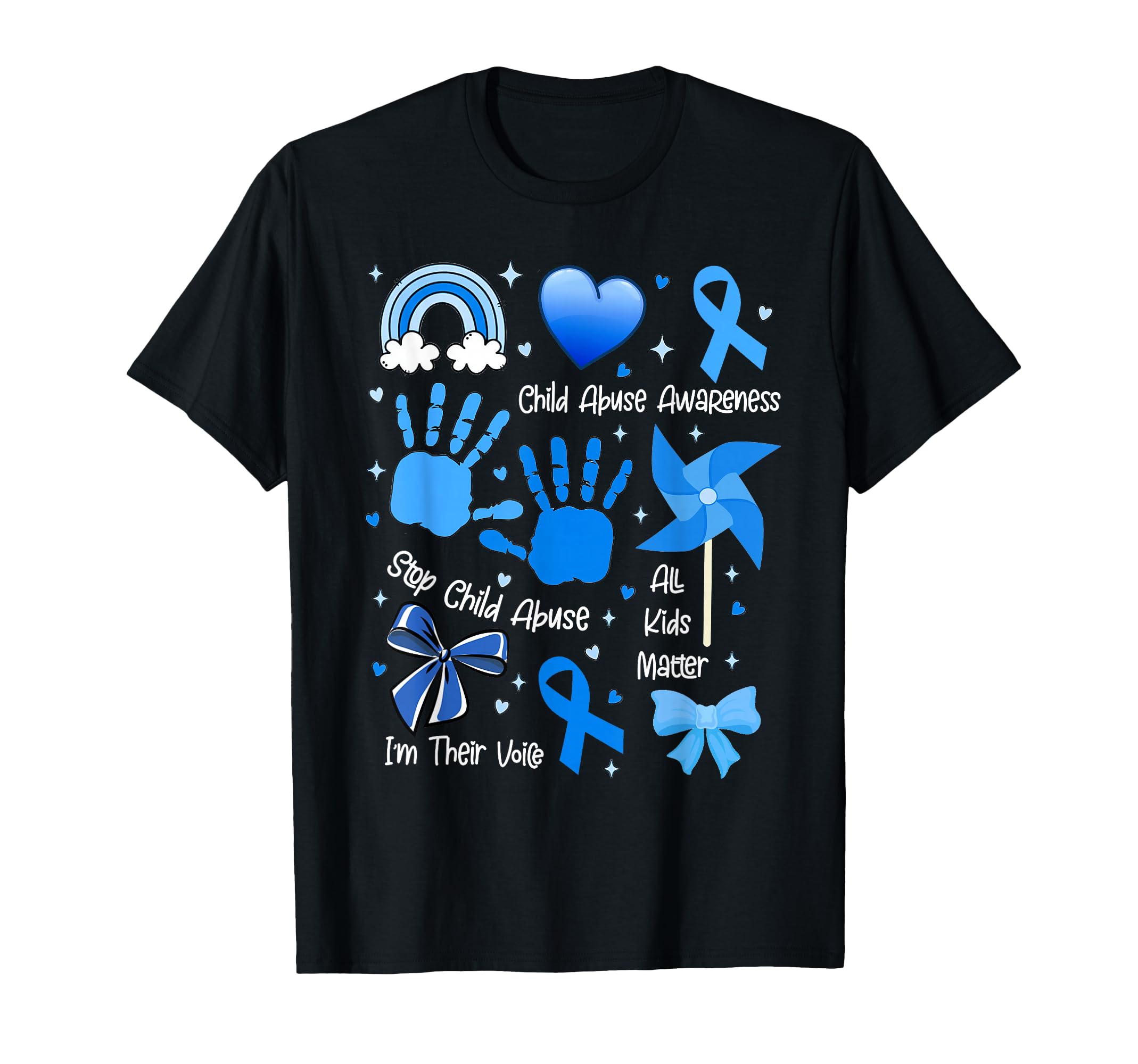 Child Abuse Prevention Awareness Month T-Shirt - Graphic Print for Adults - T-Shirt, Sweatshirt, Hoodie