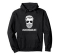 Cheer Dad Life Cheerleading Funny Bearded Hoodie - Custom Art Print Unisex - T-Shirt, Sweatshirt, Hoodie