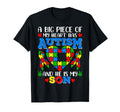 Big Piece My Heart Has Autism Awareness T-Shirt - Custom Art Print Unisex - T-Shirt, Sweatshirt, Hoodie