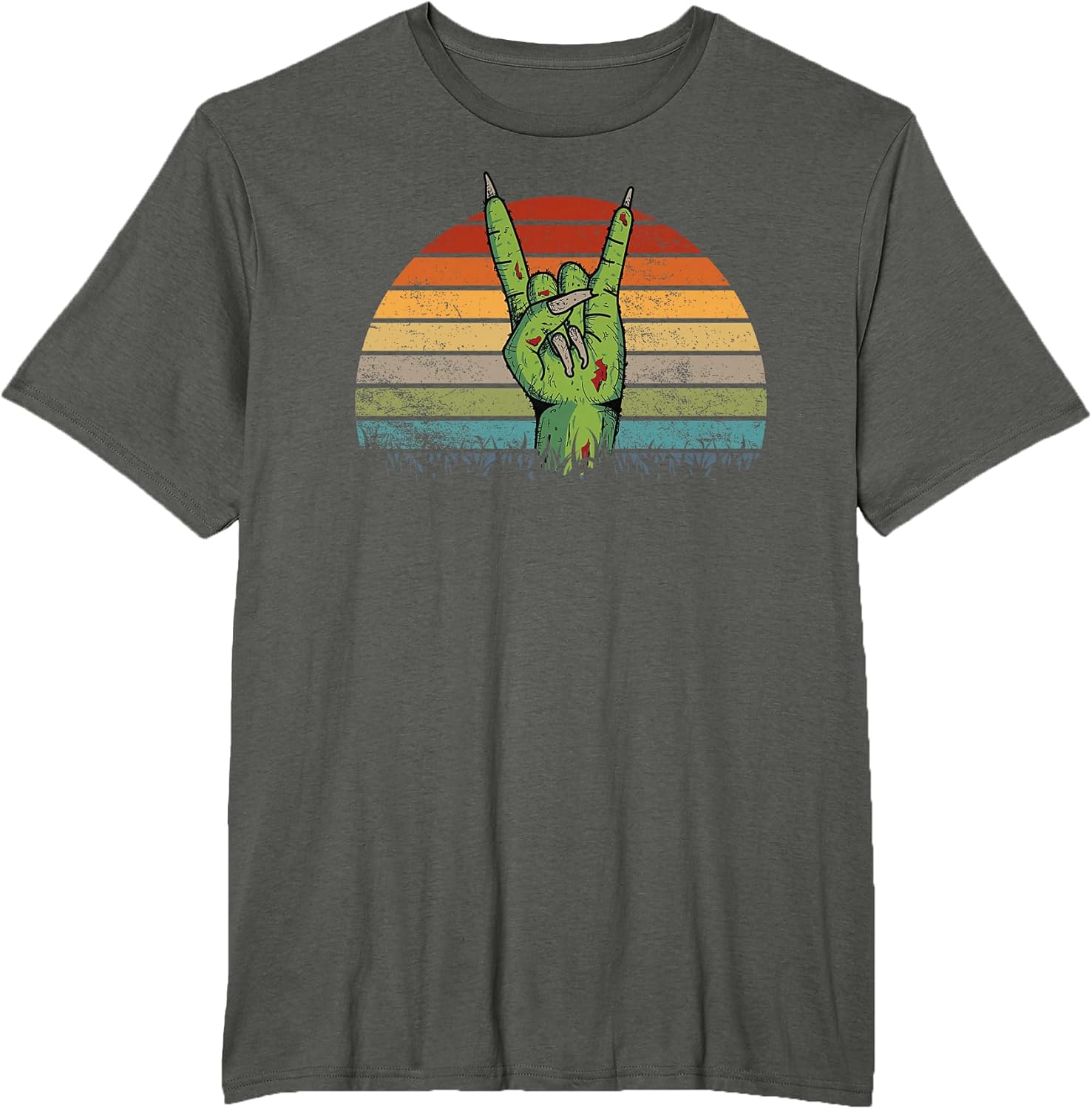 Zombies Rock Retro Gaming Horror Apparel Merch - Adult & Kids T-Shirts, Sweatshirts & Hoodies apparel design preview 1