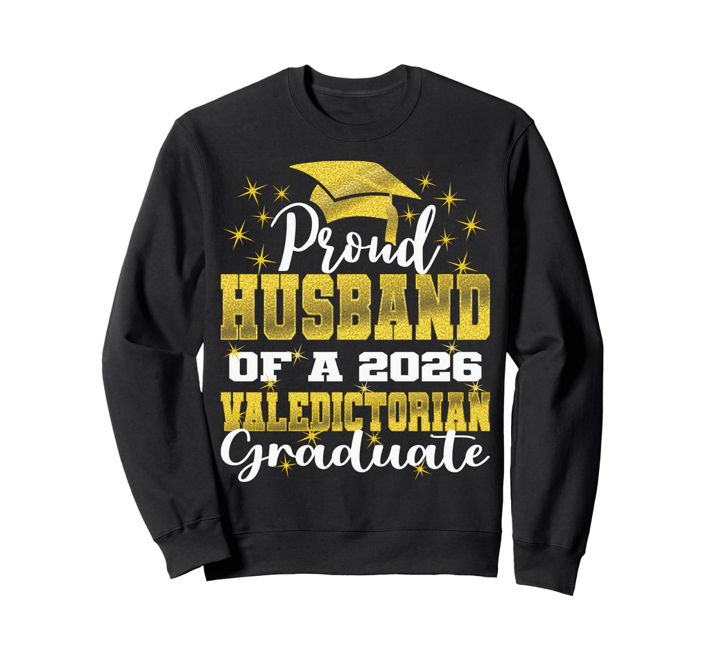 Proud Husband 2026 Sweatshirt - Casual Everyday Wear Men Women - T-Shirt, Sweatshirt, Hoodie
