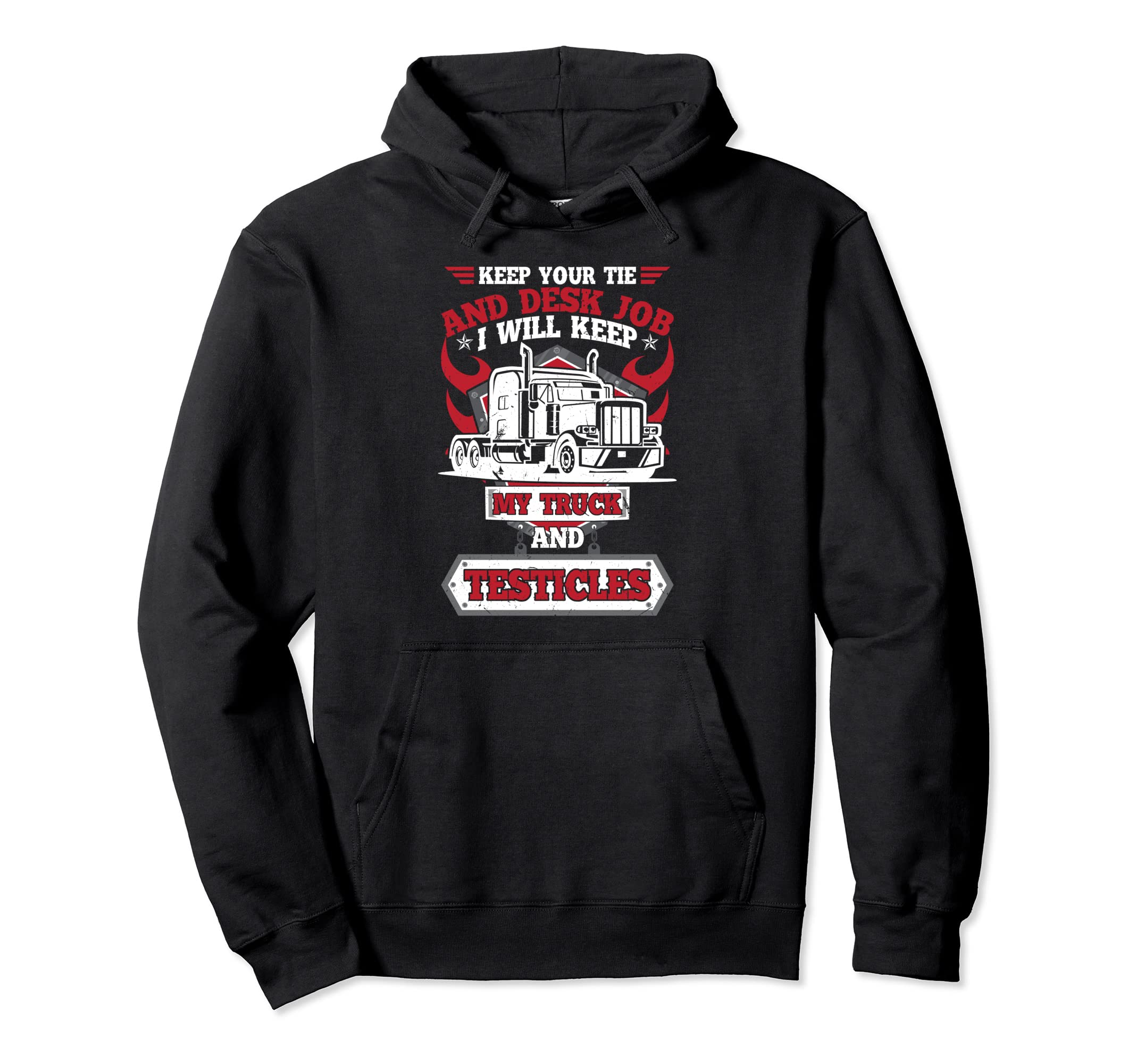 Keep Your Tie And Desk Job 18 Hoodie - Casual Everyday Wear for Adults - T-Shirt, Sweatshirt, Hoodie