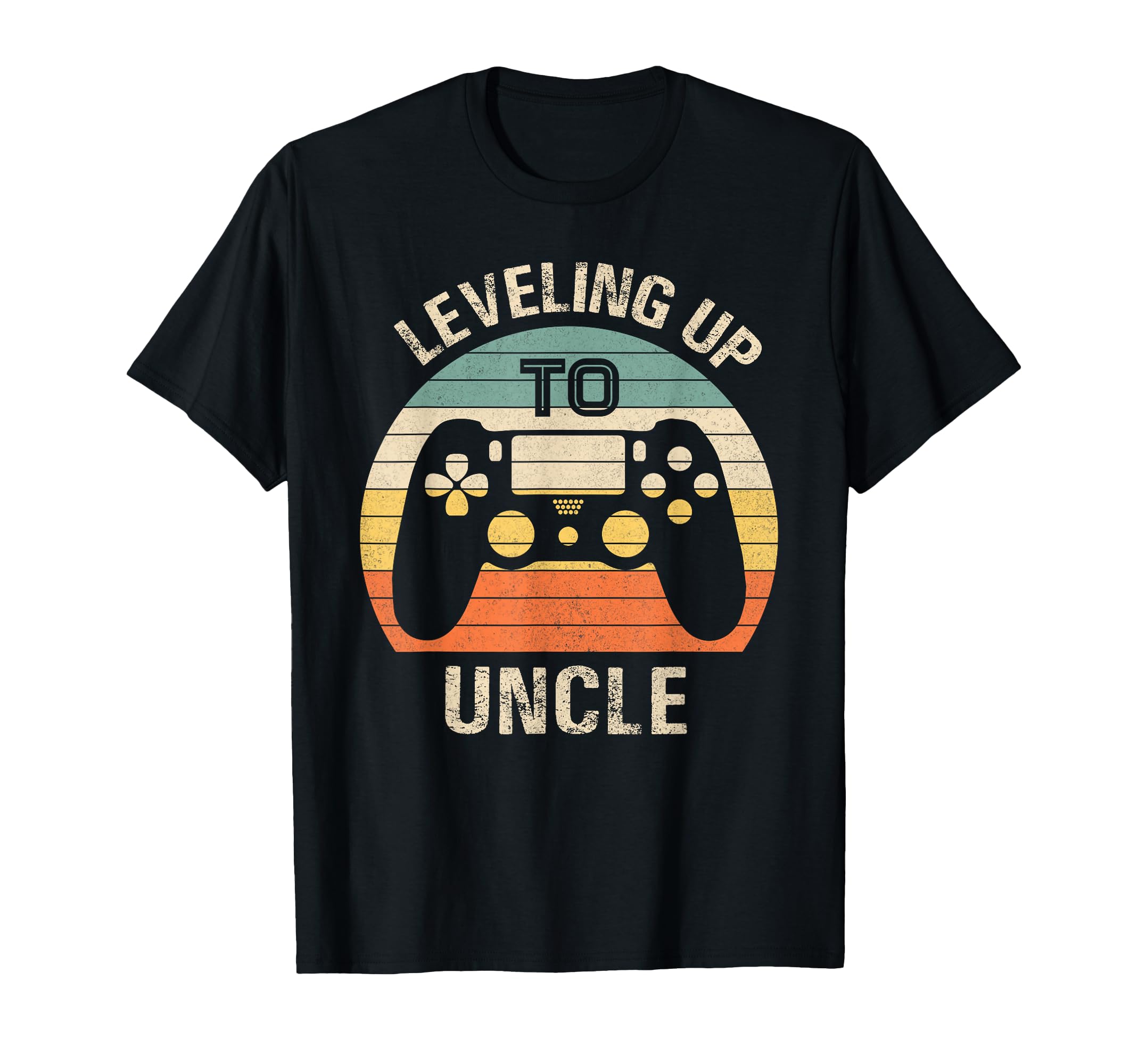 Leveling Up To Uncle 2025 Funny T-Shirt - Fun Novelty Design for Adults - T-Shirt, Sweatshirt, Hoodie