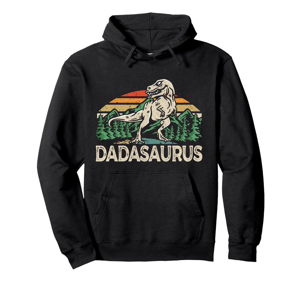 Dadasaurus Dinosaur Dada Saurus Fathers Hoodie - Unique Graphic Men Women - T-Shirt, Sweatshirt, Hoodie