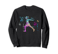 Soccer Colorful Watercolor Silhouette Sweatshirt - Unique Graphic Unisex - T-Shirt, Sweatshirt, Hoodie