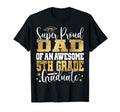 Super Proud Dad Awesome 5Th Grade T-Shirt - Graphic Print for Adults - T-Shirt, Sweatshirt, Hoodie