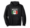 Mexico Soccer Country Flag Crest Hoodie - Fun Novelty Design for Adults - T-Shirt, Sweatshirt, Hoodie