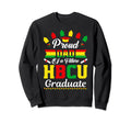 Proud Dad Future Hbcu Graduate Black Sweatshirt - Graphic Print Men Women - T-Shirt, Sweatshirt, Hoodie