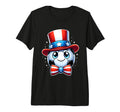 Soccer Player Funny 4Th July American T-Shirt - Minimalist Print Unisex - T-Shirt, Sweatshirt, Hoodie