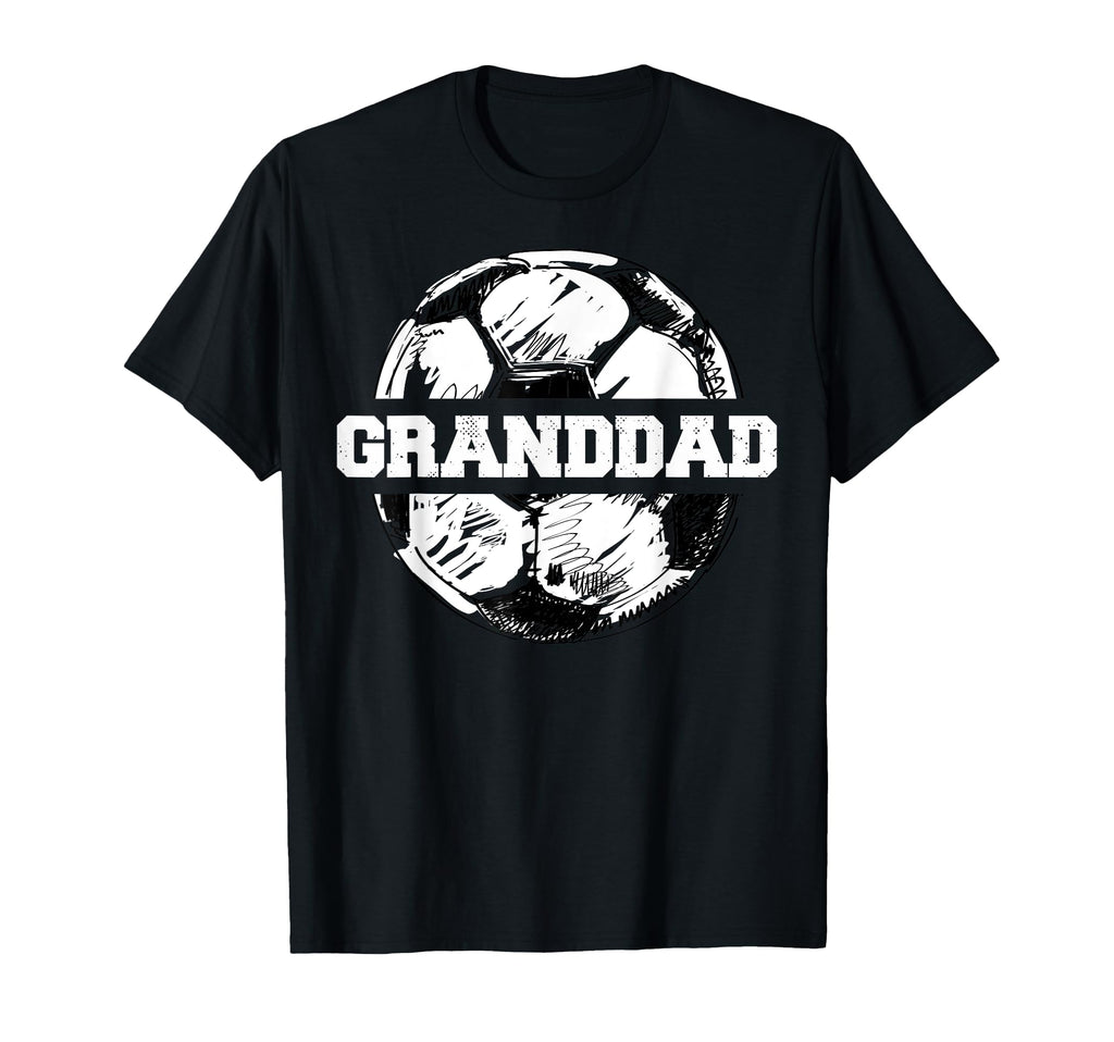 Soccer Granddad Soccer Ball Split T-Shirt - Streetwear Style Men Women - T-Shirt, Sweatshirt, Hoodie