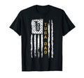Usa American Flag Tuba Dad Musician T-Shirt - Minimalist Print Unisex - T-Shirt, Sweatshirt, Hoodie
