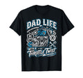 Motorcycle Dad Motorcyle Rider Daddy T-Shirt - Minimalist Print Unisex - T-Shirt, Sweatshirt, Hoodie