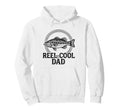 Reel Dad Funny Bass Fishing Hoodie - Novelty Apparel Men Women - T-Shirt, Sweatshirt, Hoodie