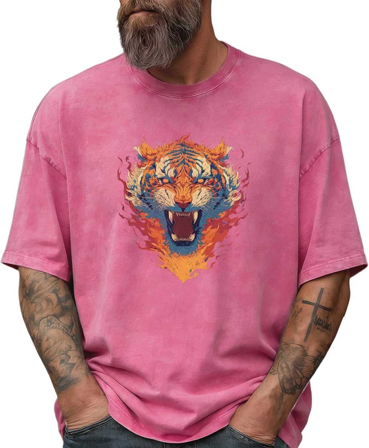 Street Graphic for Men Solid 100% Cotton Acid Washed - Adult & Kids T-Shirts, Sweatshirts & Hoodies apparel design preview 1