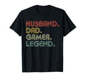 Husband Dad Gamer Funny Gaming Video T-Shirt - Unique Graphic Men Women - T-Shirt, Sweatshirt, Hoodie