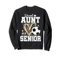 Proud Aunt 2026 Senior Soccer Sweatshirt - Novelty Apparel for Adults - T-Shirt, Sweatshirt, Hoodie