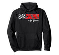 Cousin Pit Crew Race Car Birthday Family Hoodie - Minimalist Print Unisex - T-Shirt, Sweatshirt, Hoodie