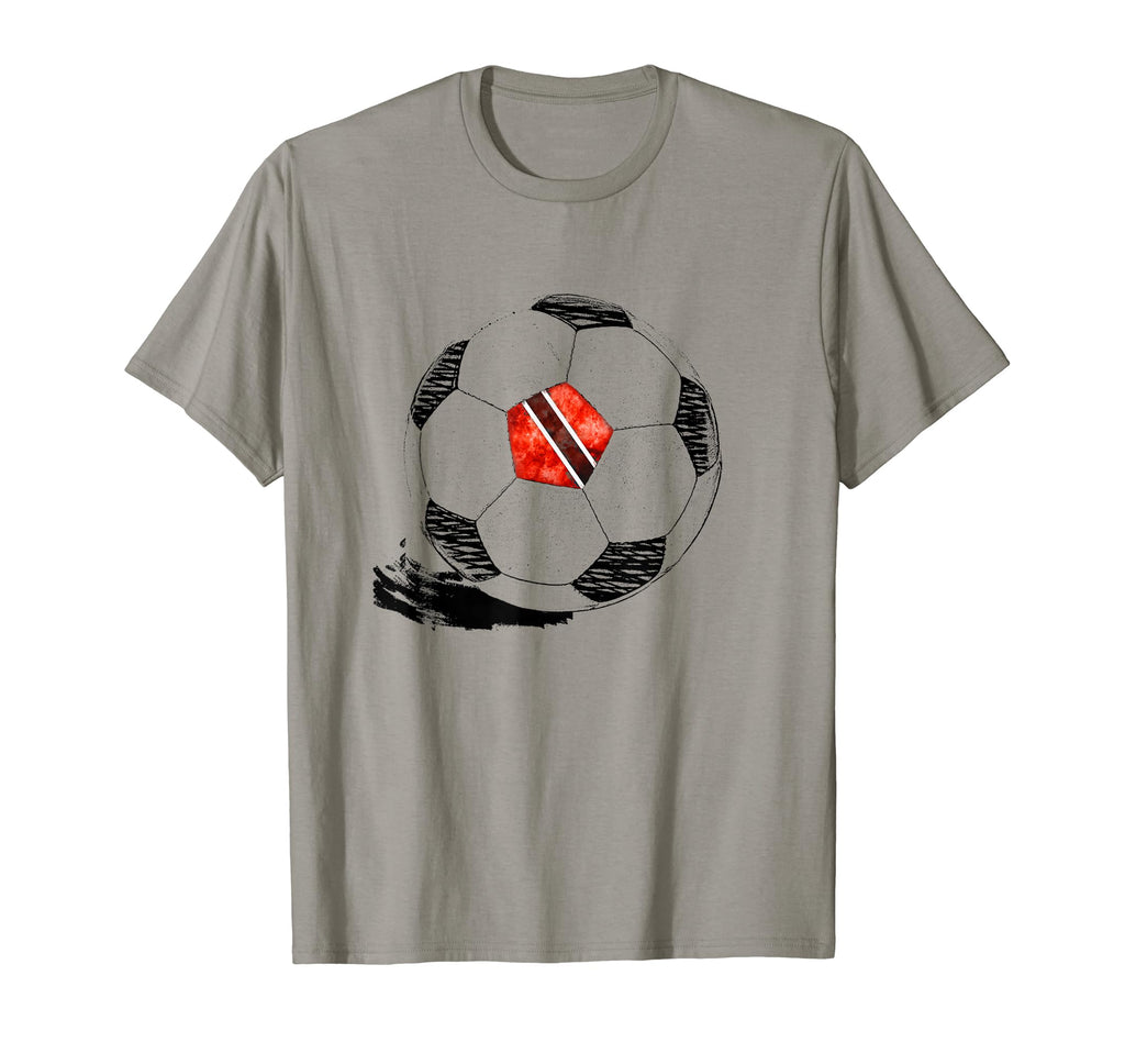 Soccer Trinidad Flag Trinidadian Pride T-Shirt - Novelty Apparel Unisex - T-Shirt, Sweatshirt, Hoodie