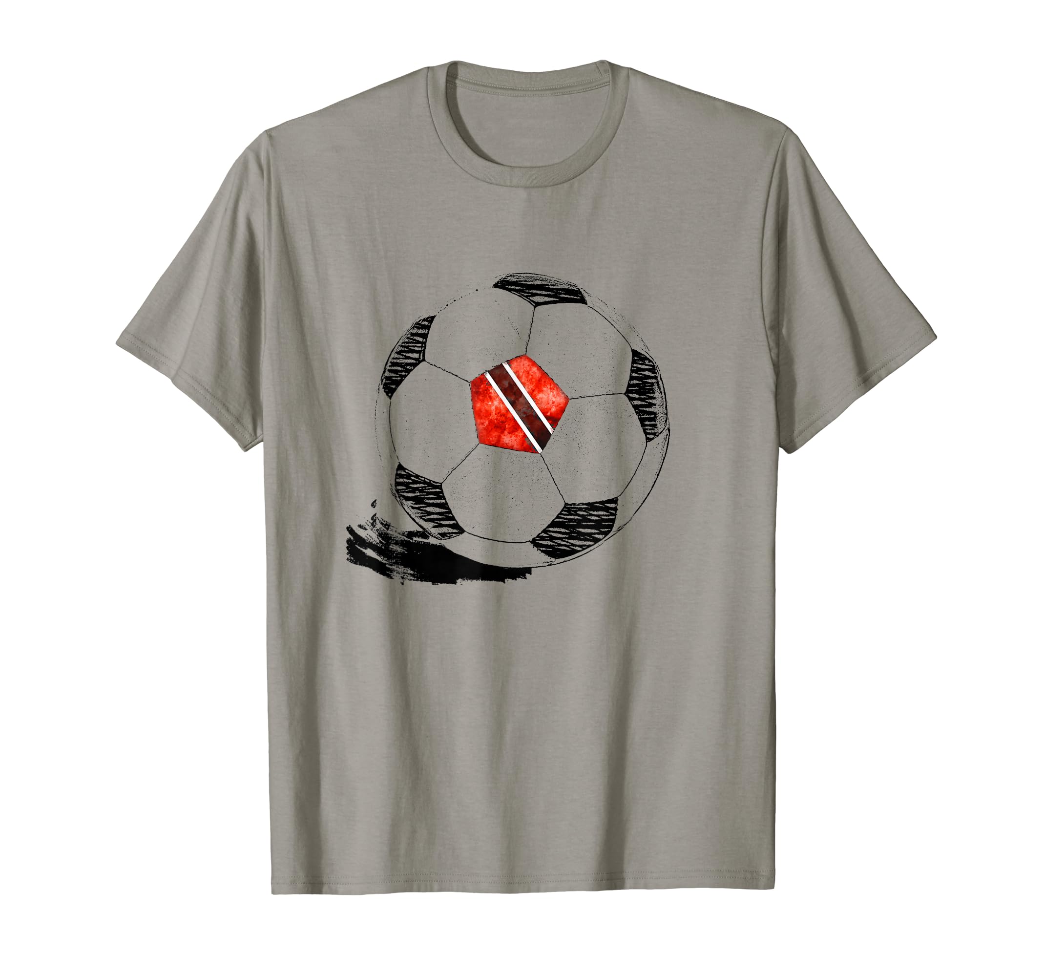 Soccer Trinidad Flag Trinidadian Pride T-Shirt - Novelty Apparel Unisex - T-Shirt, Sweatshirt, Hoodie