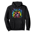 Thats My Son Out There Soccer Mom Dad Hoodie - Novelty Apparel for Adults - T-Shirt, Sweatshirt, Hoodie
