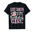 Great Grandpa Birthday Farm Cow 1St T-Shirt - Fun Novelty Design Men Women - T-Shirt, Sweatshirt, Hoodie