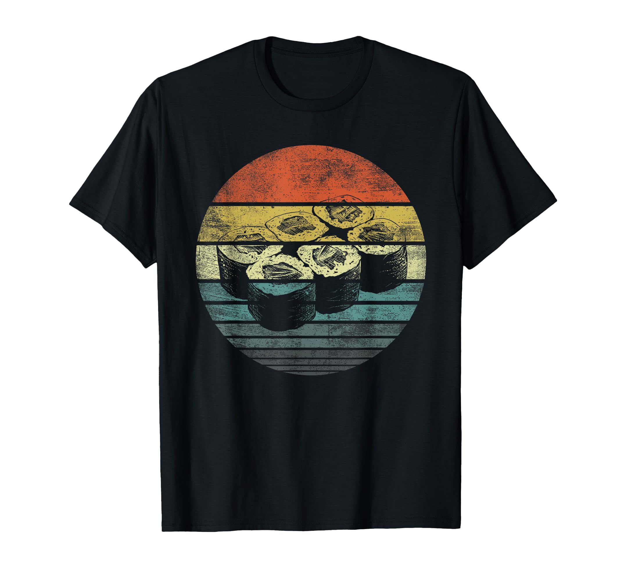 Sushi Roll Sashimi Lover Funny Japanese T-Shirt - Trendy Graphic Men Women - T-Shirt, Sweatshirt, Hoodie