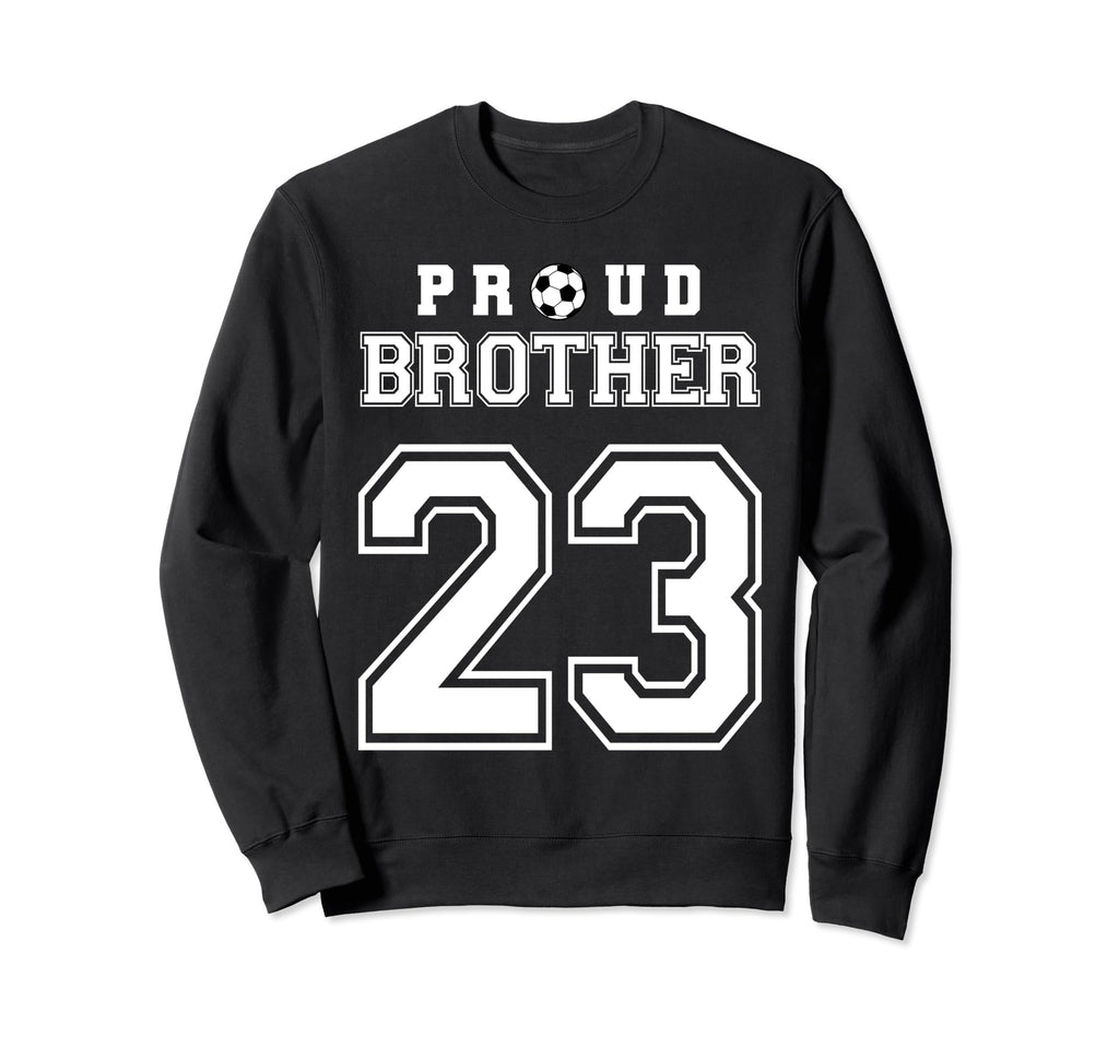 Number 23 Custom Proud Soccer Sweatshirt - Casual Everyday Wear for Adults - T-Shirt, Sweatshirt, Hoodie
