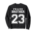 Number 23 Custom Proud Soccer Sweatshirt - Casual Everyday Wear for Adults - T-Shirt, Sweatshirt, Hoodie