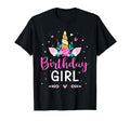 Birthday Princess Matching Family Unicorn T-Shirt - Unique Graphic Unisex - T-Shirt, Sweatshirt, Hoodie