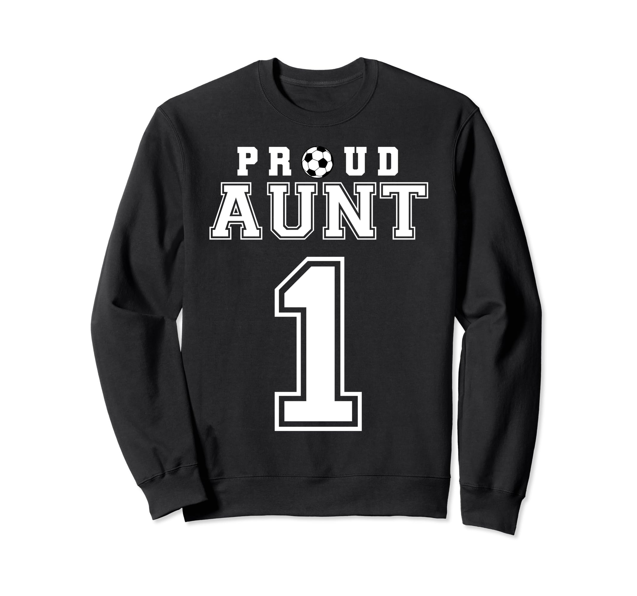 Number 1 Custom Proud Soccer Futbol Sweatshirt - Minimalist Print Unisex - T-Shirt, Sweatshirt, Hoodie
