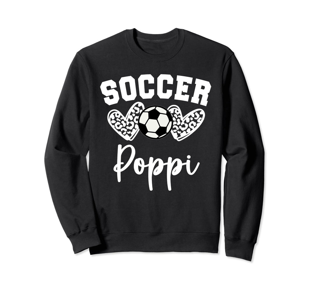 Soccer Poppi Matching Family Sweatshirt - Casual Everyday Wear Men Women - T-Shirt, Sweatshirt, Hoodie
