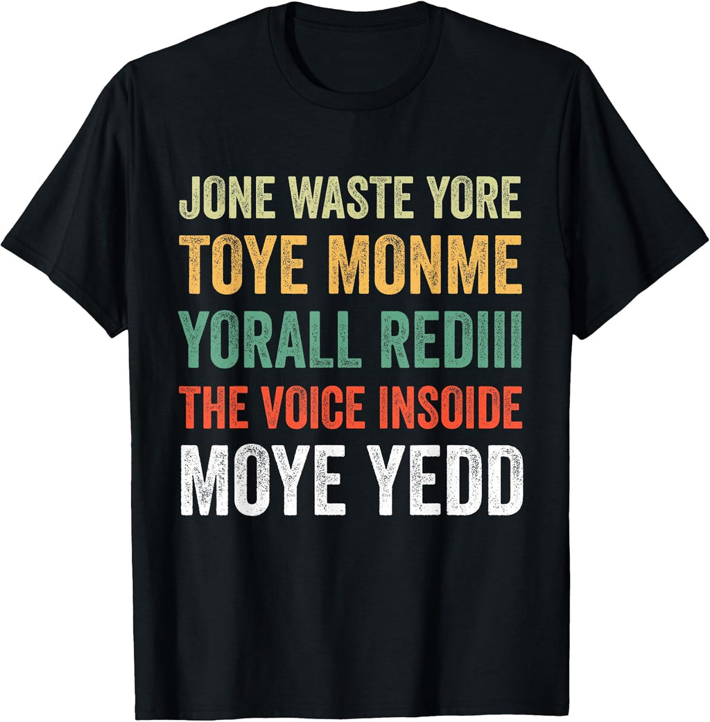 Toye Monme Yorall Rediii - Adult & Kids T-Shirts, Sweatshirts & Hoodies apparel design preview 1