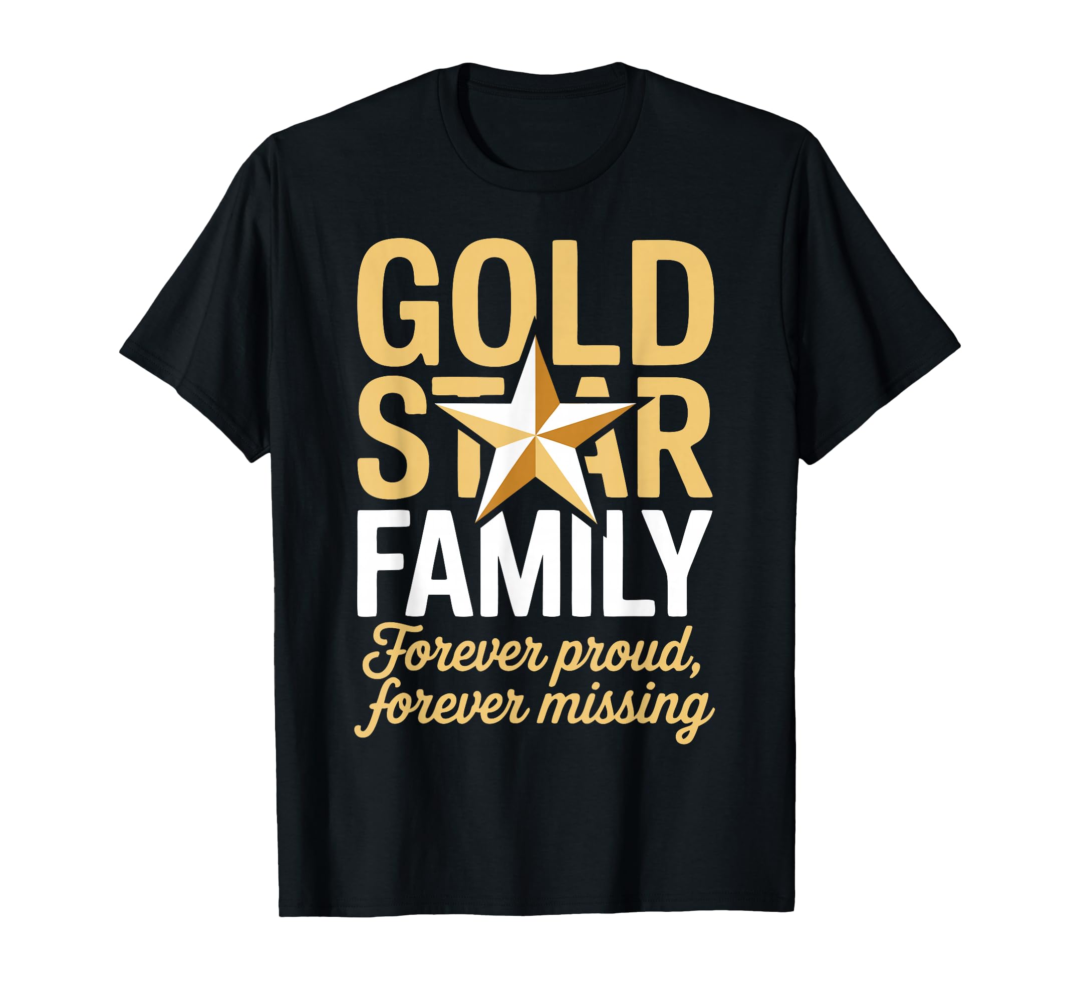 Gold Star Family Proud Military Mom T-Shirt - Streetwear Style Men Women - T-Shirt, Sweatshirt, Hoodie