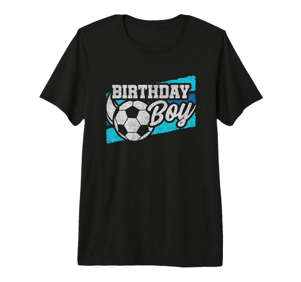 Soccer Birthday Party Birthday Soccer T-Shirt - Unique Graphic Unisex - T-Shirt, Sweatshirt, Hoodie