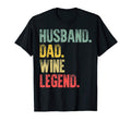 Mens Funny Gift Husband Dad Wine T-Shirt - Aesthetic Graphic for Adults - T-Shirt, Sweatshirt, Hoodie