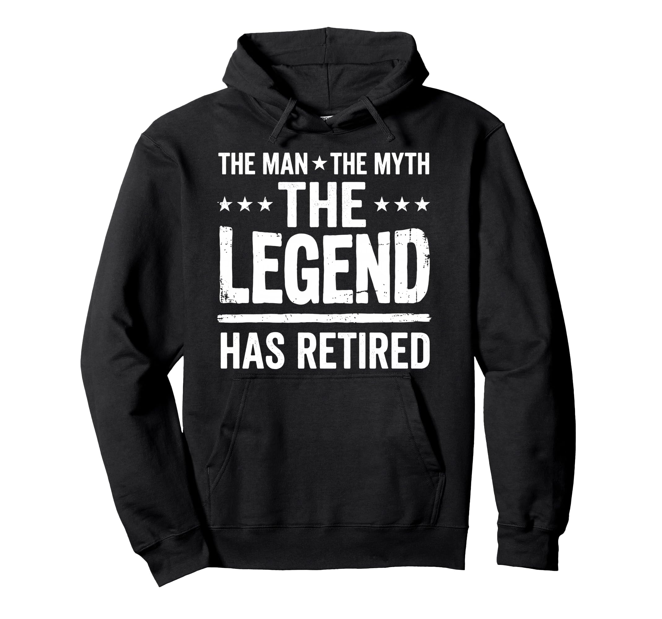 Myth Legend Has Retired Retirement Hoodie - Custom Art Print for Adults - T-Shirt, Sweatshirt, Hoodie