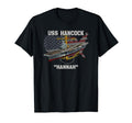 Aircraft Carrier Uss Hancock Cv 19 T-Shirt - Custom Art Print Men Women - T-Shirt, Sweatshirt, Hoodie