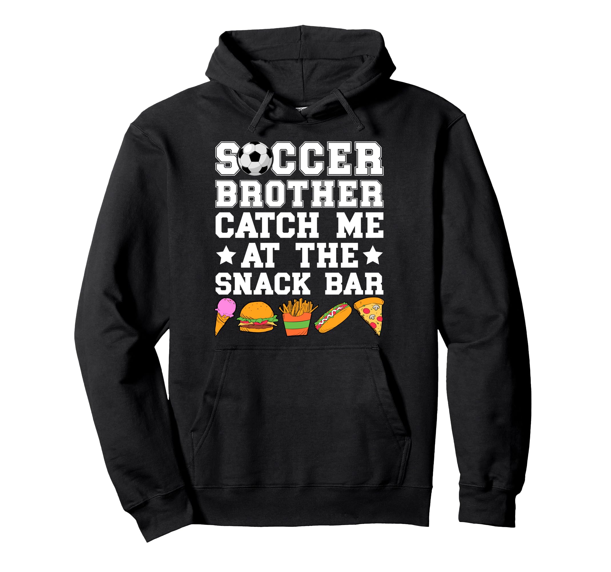 Soccer Brother Funny Brother Soccer Hoodie - Graphic Print for Adults - T-Shirt, Sweatshirt, Hoodie
