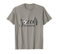 Soccer Grandma Soccer Ball And Hand T-Shirt - Minimalist Print Men Women - T-Shirt, Sweatshirt, Hoodie