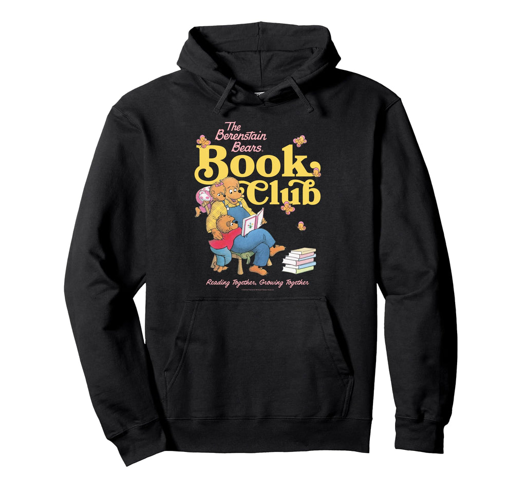 Berenstain Bears Book Club Reading Together Hoodie - Graphic Print Unisex - T-Shirt, Sweatshirt, Hoodie
