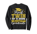Proud Twin 2026 Valedictorian Graduate 26 Sweatshirt - Graphic Print Unisex - T-Shirt, Sweatshirt, Hoodie