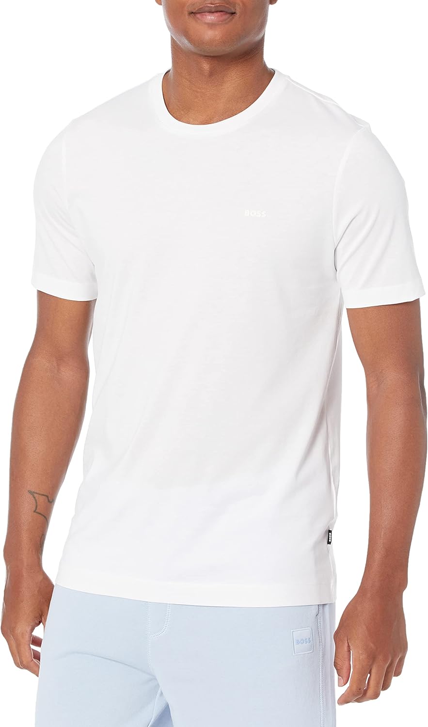 Men's Small Logo Cotton Crewneck - Adult & Kids T-Shirts, Sweatshirts & Hoodies apparel design preview 1