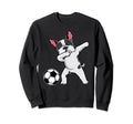 Dabbing French Bulldog Frenchie Dab Sweatshirt - Unique Graphic Unisex - T-Shirt, Sweatshirt, Hoodie