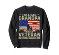 Im Dad Grandpa And Veteran Sweatshirt - Minimalist Print for Adults - T-Shirt, Sweatshirt, Hoodie